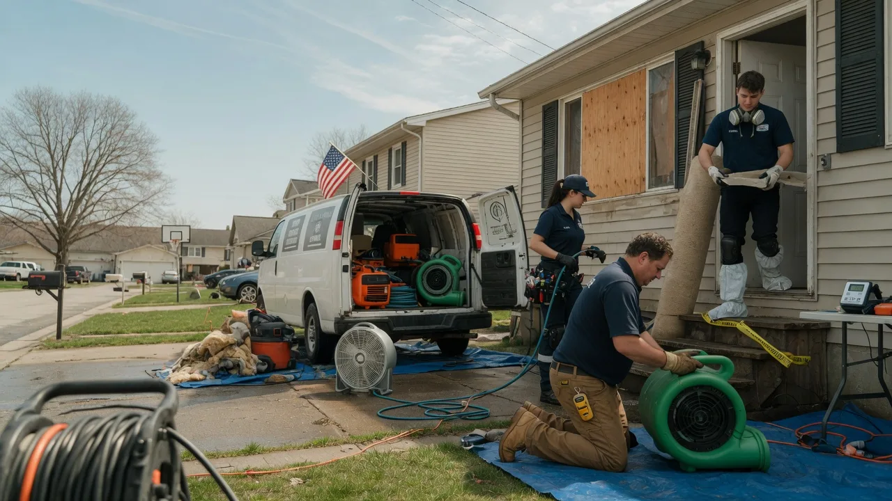 Water Damage Restoration in Trinity, NC near me